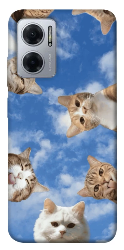 Чехол на Xiaomi Redmi Note 11E Сats фото 1 из 1