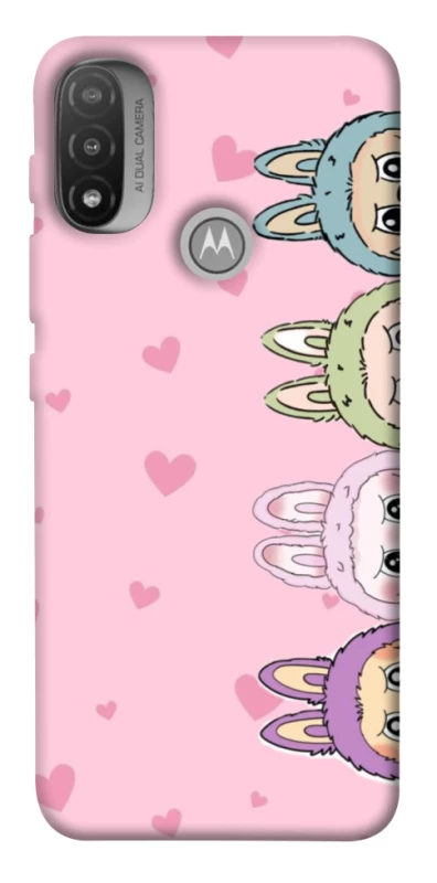 Чохол на Motorola Moto E20 All Labubu 4 фото 1 з 1