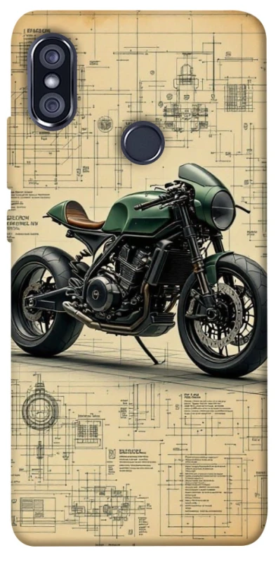 Чохол на Xiaomi Redmi Note 5 Pro / Note 5 (AI Dual Camera) Bike model фото 1 з 1