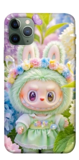 Чехол на Apple iPhone 11 Pro (5.8") Labubu & Flowers ver.2 фото 1 из 1