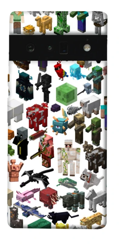 Чохол на Google Pixel 6 Pro Minecraft v4 фото 1 з 1