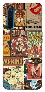 Чохол на Realme 6 Pro Retro collage ver.2 фото 1 з 1