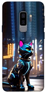 Чехол на Samsung Galaxy S9+ Cyber cat фото 1 из 1