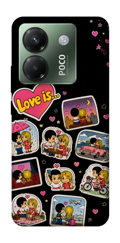 Чохол на Xiaomi Poco M7 pro 5G Love is ver.3 фото 1 з 1