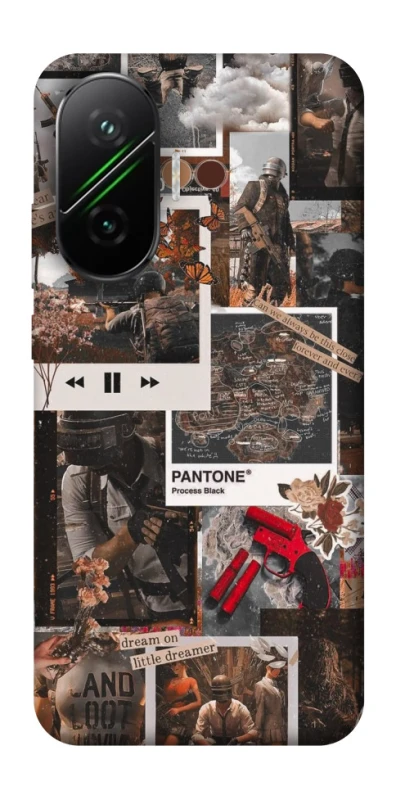 Чехол на Xiaomi Poco F7 PUBG Collage фото 1 из 1