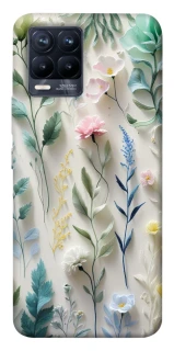 Чехол на Realme 8 Floral design ver.3 фото 1 из 1