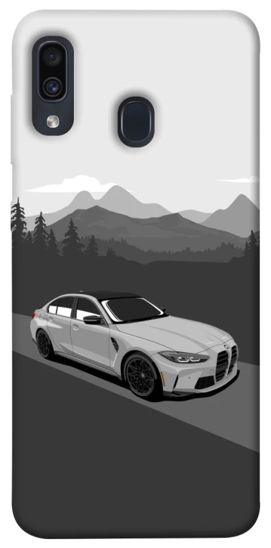 Чехол на Samsung Galaxy A20 / A30 BMW grey v3 фото 1 из 1