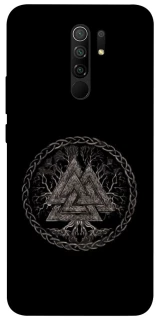 Чехол на Xiaomi Redmi 9 Валькнут v3 фото 1 из 1