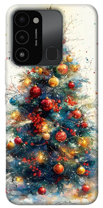 Чохол на TECNO Spark 8C Новорічний v36 фото 1 з 1