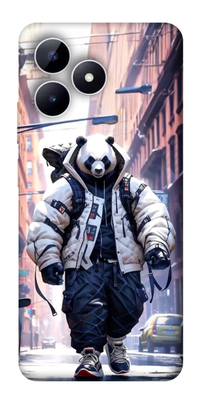 Чохол на Realme Note 50 5G Панда кур'єр фото 1 з 1