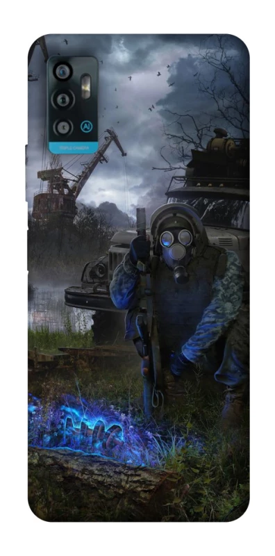 Чохол на ZTE Blade A71 Сталкер v9 фото 1 з 1