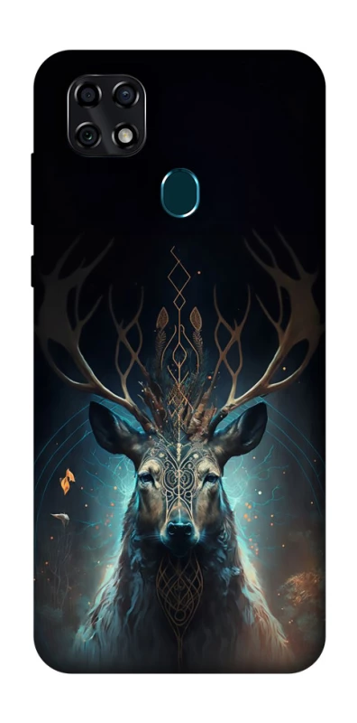 Чехол на ZTE Blade 20 Smart Скандинавский олень v2 фото 1 из 1