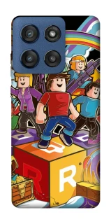 Чехол на Motorola Edge 60 Stylus Roblox family фото 1 из 1