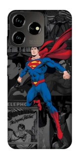 Чехол на ZTE Blade V50 Design 4G superman comics фото 1 из 1