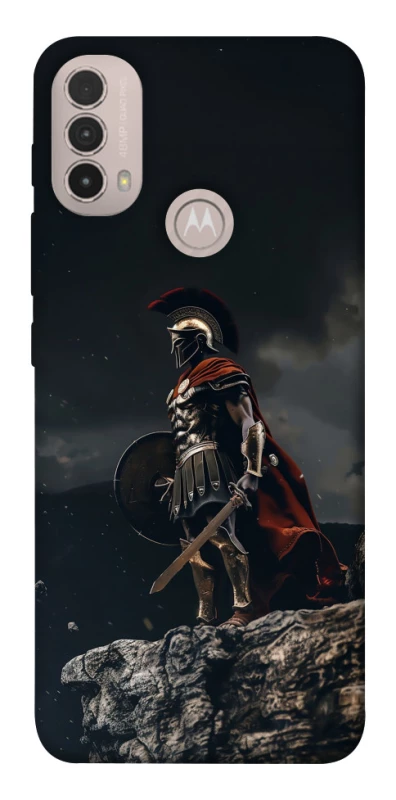 Чохол на Motorola Moto E40 Roman warrior фото 1 з 1