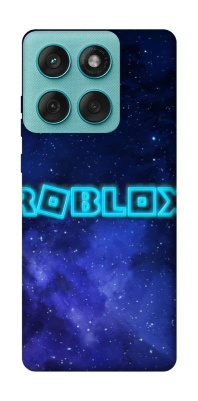 Чохол на Motorola Edge 60 Fusion Roblox Space Logo Blue фото 1 з 1