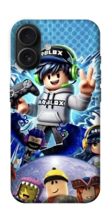 Чехол на Apple iPhone 16 Roblox collage ver.3 фото 1 из 1