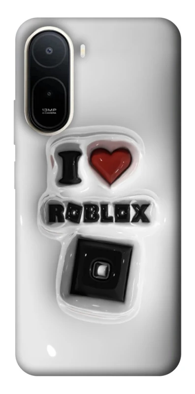 Чохол на Xiaomi Redmi A7 Pro 4G I love Roblox фото 1 з 2