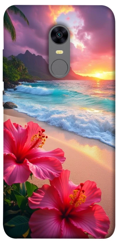 Чехол на Xiaomi Redmi 5 Plus / Redmi Note 5 (Single Camera) Flowers v21 фото 1 из 1