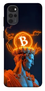 Чехол на Motorola Moto G22 Bitcoin God фото 1 из 1