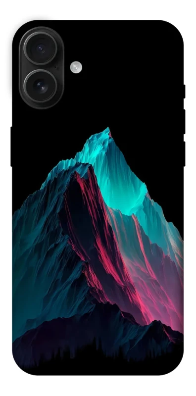 Чехол на Apple iPhone 16 Plus Neon mountains фото 1 из 1