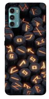 Чехол на Motorola Moto G60 Огненые руны фото 1 из 1
