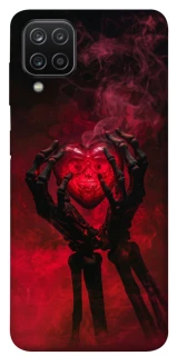 Чохол на Samsung Galaxy A12 Heart in the hands of a skeleton фото 1 з 1