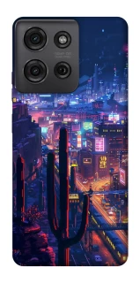 Чехол на Motorola Moto G75 Night city фото 1 из 1