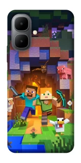 Чохол на Infinix Smart 10 Minecraft game фото 1 з 1