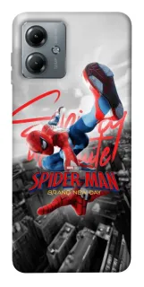 Чехол на Motorola Moto G14 Spider Man ver.1 фото 1 из 1