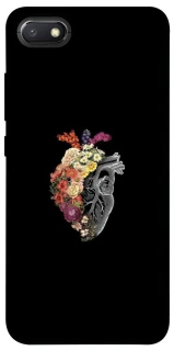 Чохол на Xiaomi Redmi 6A Heart with flowers фото 1 з 1