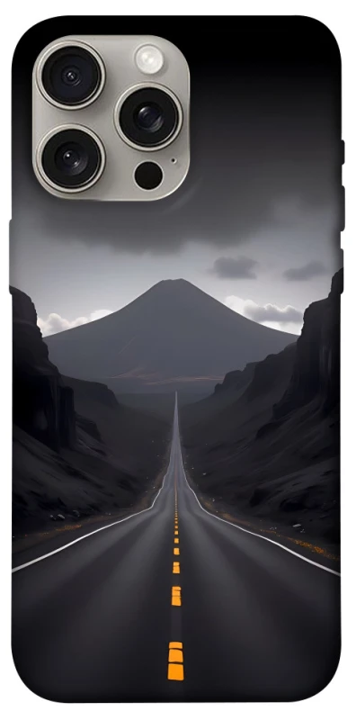 Чехол на Apple iPhone 15 Pro Max (6.7") Black mountains фото 1 из 1