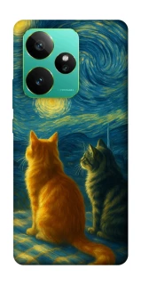 Чехол на Realme GT 7 Cats under the stars фото 1 Чехол на Realme GT 7 Cats under the stars фото 1 из 1