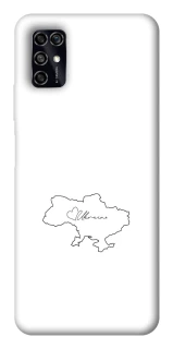 Чохол на ZTE Blade V2020 Smart Ukraine map фото 1 з 1