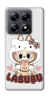 Чохол на Xiaomi 14T Pro Hello Kitty Labubu фото 1 з 1