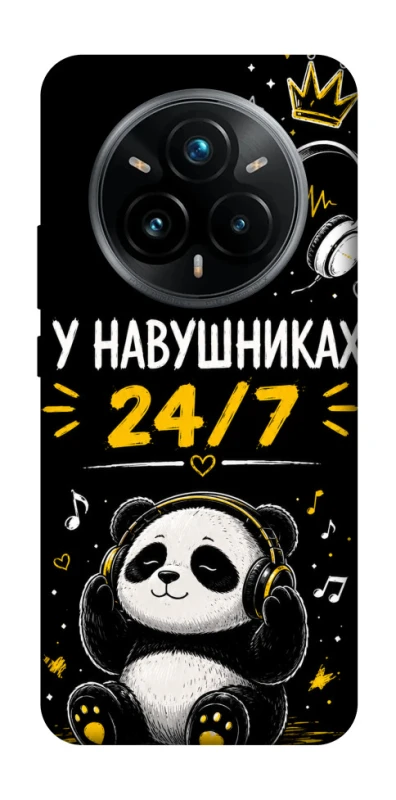 Чехол на Realme 14 Pro У навушниках 24/7 фото 1 из 1