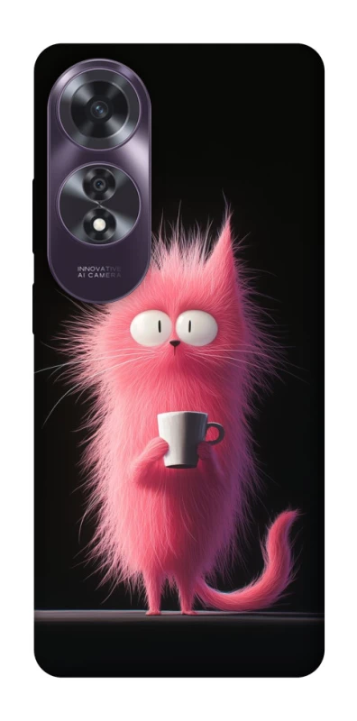 Чехол на Oppo A60 Розовый котёнок фото 1 из 1