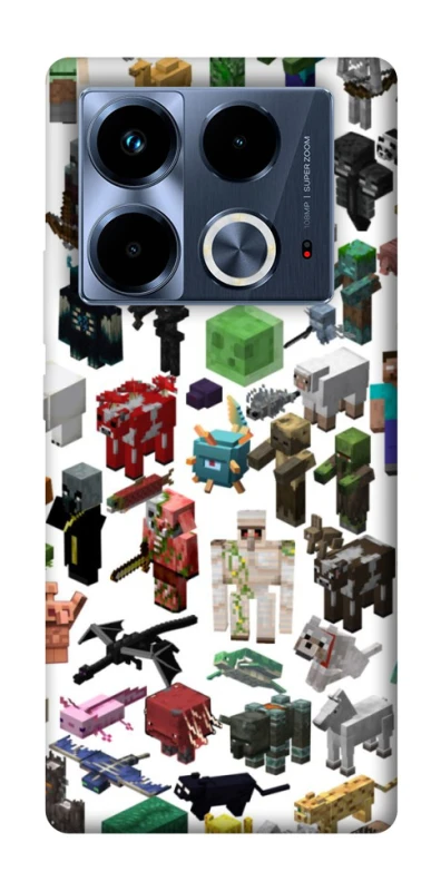 Чохол на Infinix Note 40 4G Minecraft v4 фото 1 з 1