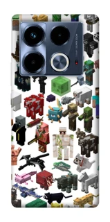 Чохол на Infinix Note 40 4G Minecraft v4 фото 1 з 1