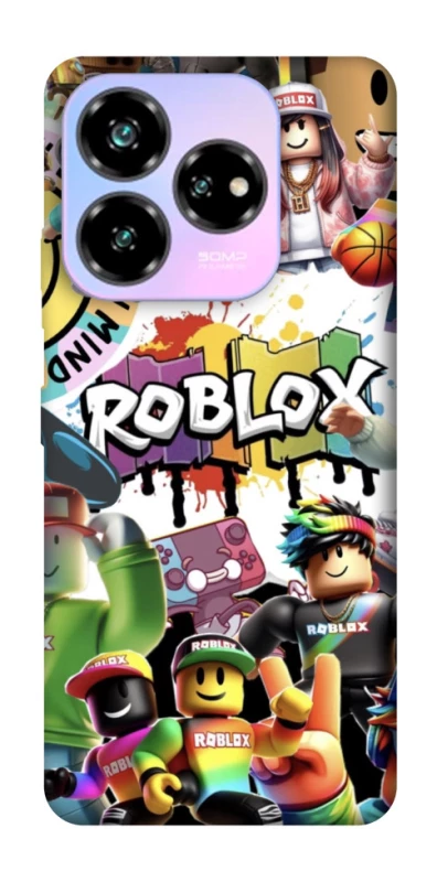 Чехол на ZTE Nubia V60 Desing Roblox Characters Collage фото 1 из 1