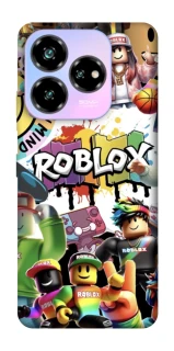 Чехол на ZTE Nubia V60 Roblox Characters Collage фото 1 из 1