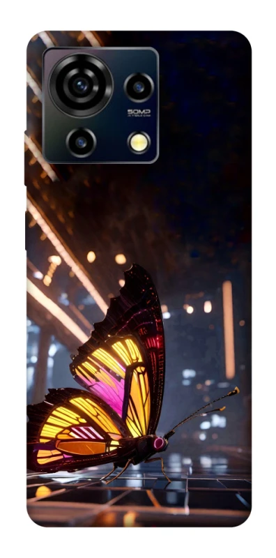 Чехол на ZTE Blade V50 Vita Cyber butterfly фото 1 из 1