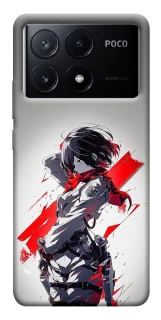 Чехол на Xiaomi Poco X6 Mikasa фото 1 из 1