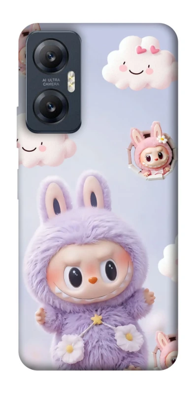 Чохол на Infinix Hot 20 5G Labubu & clouds фото 1 з 1