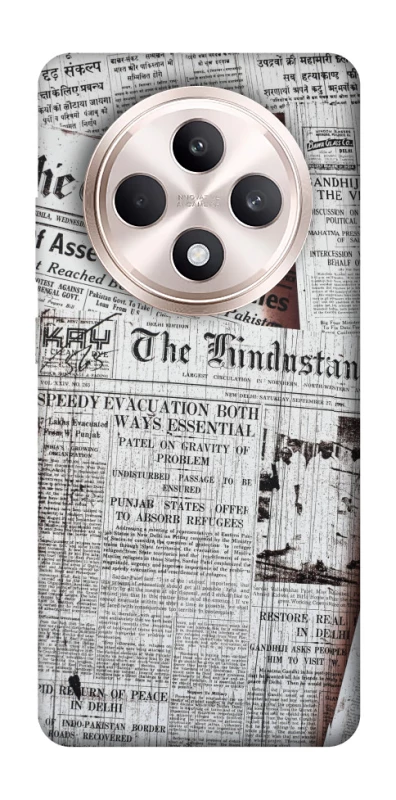 Чехол на Oppo Reno 12 F 4G/5G Газеты фото 1 из 1