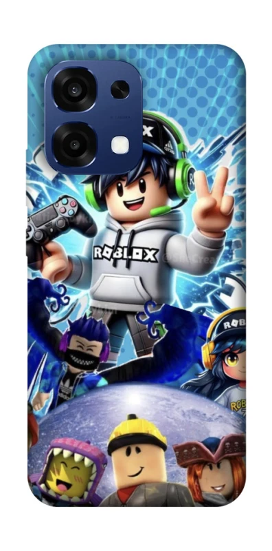 Чохол на Oppo A6 Pro 4G/5G Roblox collage ver.3 фото 2 з 2