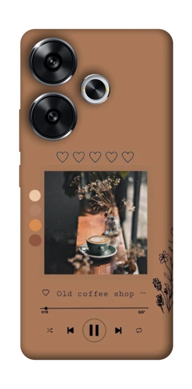 Чохол на Xiaomi Poco F6 Coffee player фото 1 з 1