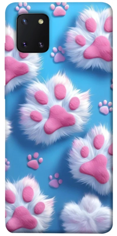 Чохол на Samsung Galaxy Note 10 Lite (A81) Cat paw фото 1 з 1