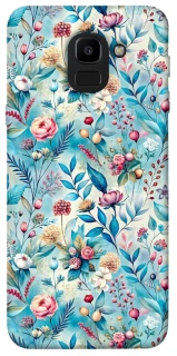 Чохол на Samsung J600F Galaxy J6 (2018) Floral design ver.5 фото 1 з 1