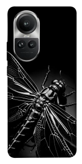 Чохол на Oppo Reno 10 Black dragonfly фото 1 з 1